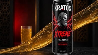 الآن في السعودية: KRATOS Guarana Delight الأخضر وXTREME الأحمر بنكهة توتي فروتي